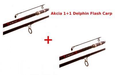 Delphin Flash Carp troj-dielny kaprový prút AKCIA 1+1