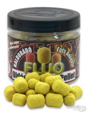 HALDORADO Fluo PopUp Pelety - Sladký Aananás