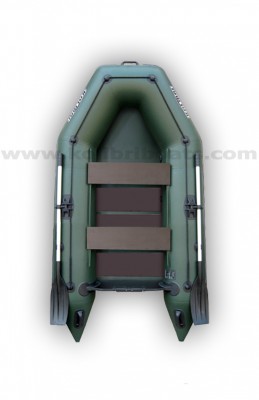 Čln Kolibri KM-260 zelený, lamelová podlaha