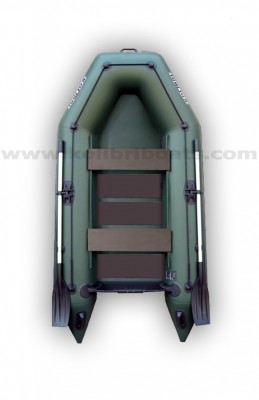 Čln Kolibri KM-280 zelený, lamelová podlaha