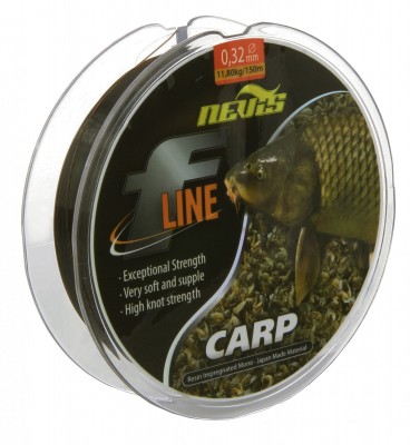 Kaprový silon F-Line Carp 150m