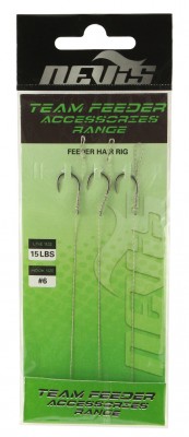 Team Feeder nadväzec šnúrka 15lb - 3ks/bal.