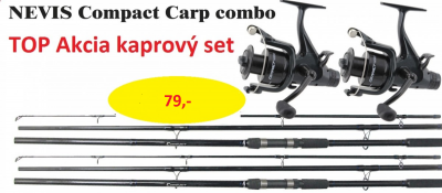 TOP AKCIA Kaprový Set Compact Carp Combo